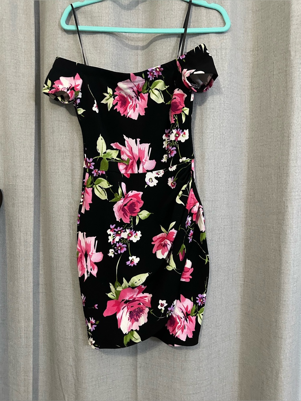 Floral Off the Shoulder Dress